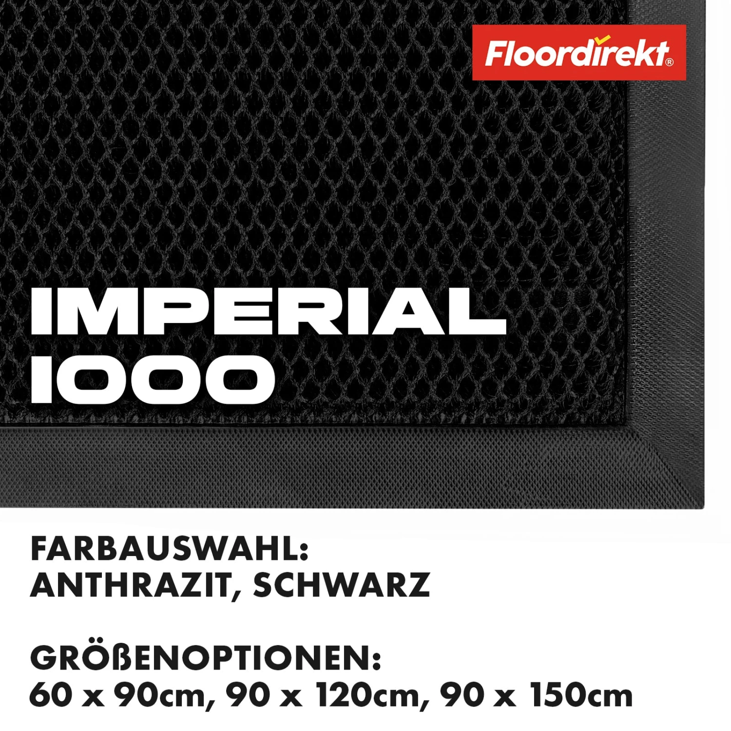 Fussmatte | Imperial 1000 | Innovatives 3D-Netz Zur Effektiven Filterung | Verfügbar In 2 Farben Und 3 Größen 12 Fussmatte | Imperial 1000 | Innovatives 3D-Netz Zur Effektiven Filterung | Verfügbar In 2 Farben Und 3 Größen – Bild 10