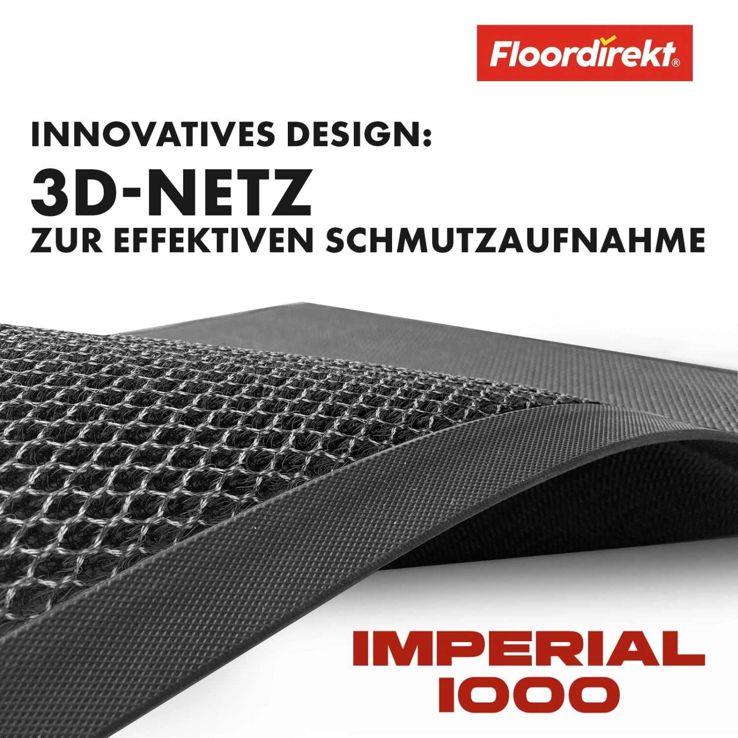Fussmatte | Imperial 1000 | Innovatives 3D-Netz Zur Effektiven Filterung | Verfügbar In 2 Farben Und 3 Größen 5 Fussmatte | Imperial 1000 | Innovatives 3D-Netz Zur Effektiven Filterung | Verfügbar In 2 Farben Und 3 Größen – Bild 3
