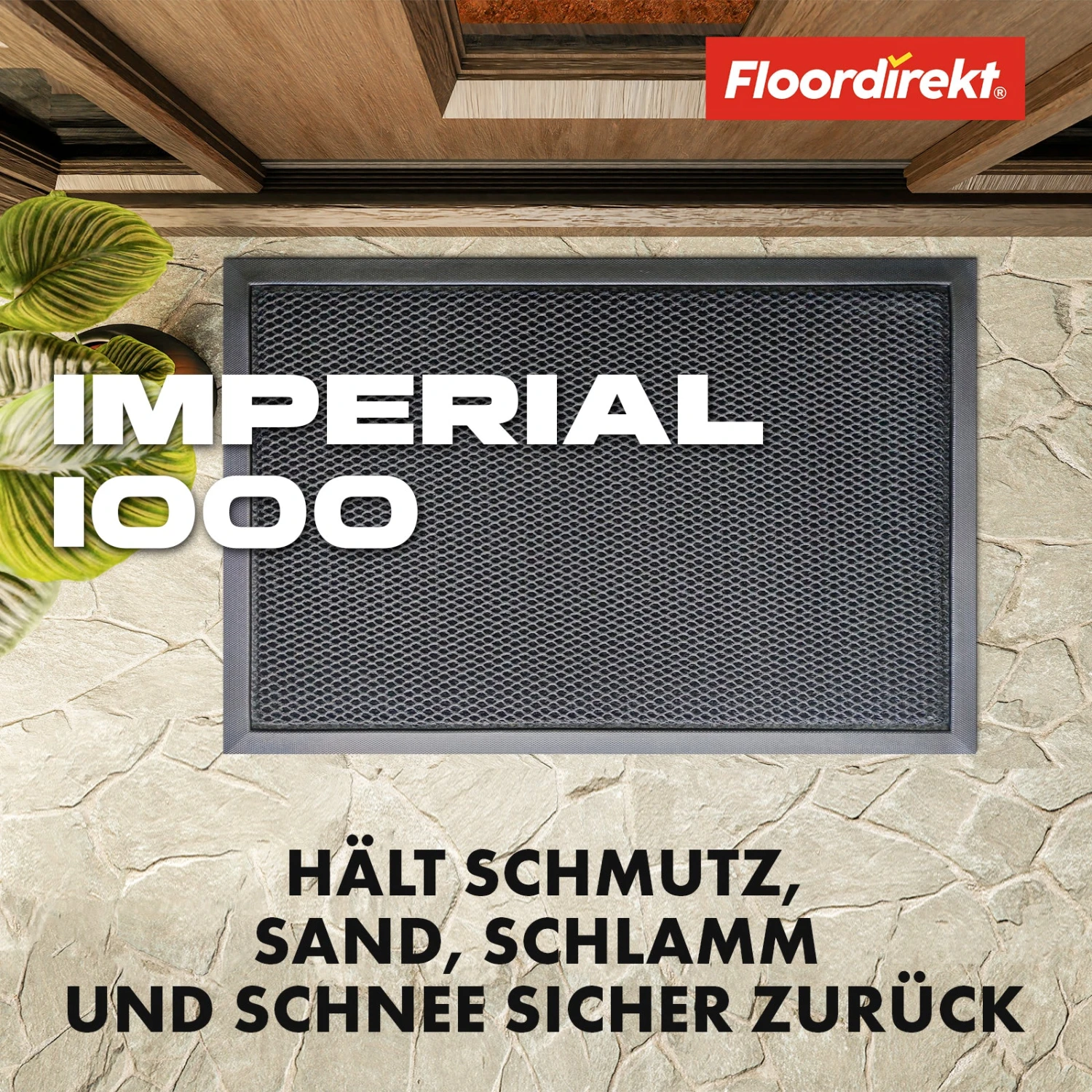 Fussmatte | Imperial 1000 | Innovatives 3D-Netz Zur Effektiven Filterung | Verfügbar In 2 Farben Und 3 Größen 8 Fussmatte | Imperial 1000 | Innovatives 3D-Netz Zur Effektiven Filterung | Verfügbar In 2 Farben Und 3 Größen – Bild 6