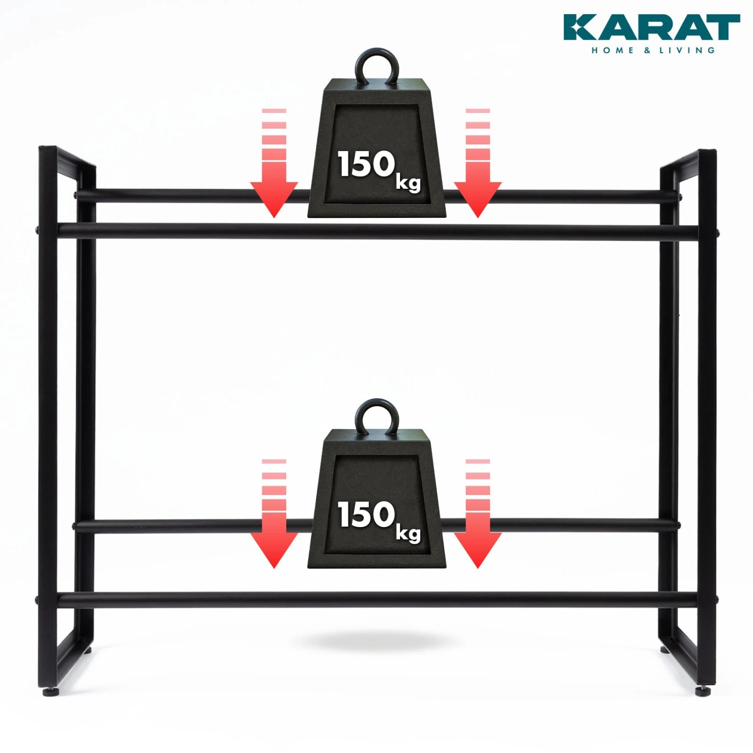 Flaschenkastenständer Kenji | Robustes Lagerregal Für Büro, Küche, Garage Oder Flur | Schwarz | In 2 Größen Erhältlich 12 Flaschenkastenständer Kenji | Robustes Lagerregal Für Büro, Küche, Garage Oder Flur | Schwarz | In 2 Größen Erhältlich – Bild 10