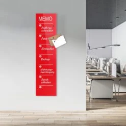 Glas-Wochenplaner Kia | Dunkelrot | Individuell Einsetzbar | 80 X 20 Cm 9 Glas-Wochenplaner Kia | Dunkelrot | Individuell Einsetzbar | 80 X 20 Cm -Floordirekt Glas WochenplanerKia dunkelrot