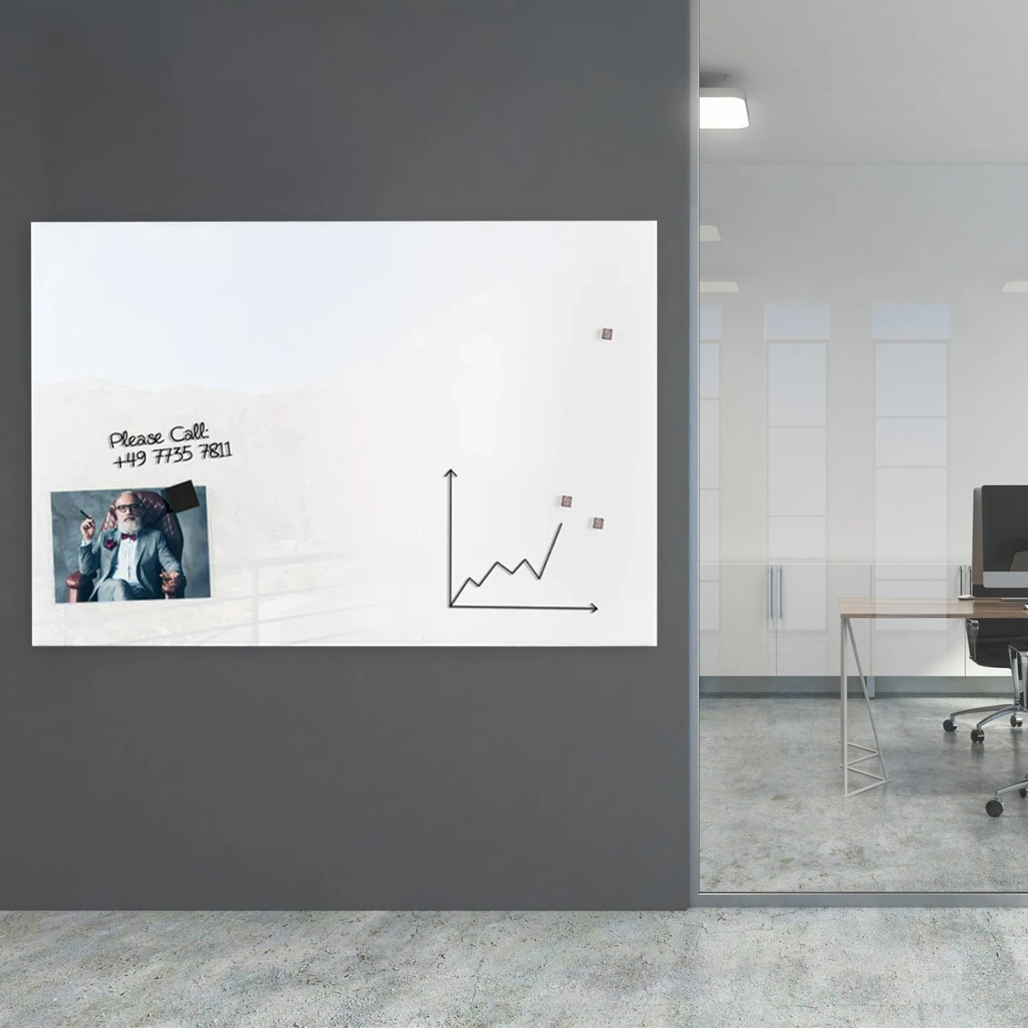 Glas Whiteboard | Lissabon | Für Zuhause Oder Im Büro 3 Glas Whiteboard | Lissabon | Für Zuhause Oder Im Büro