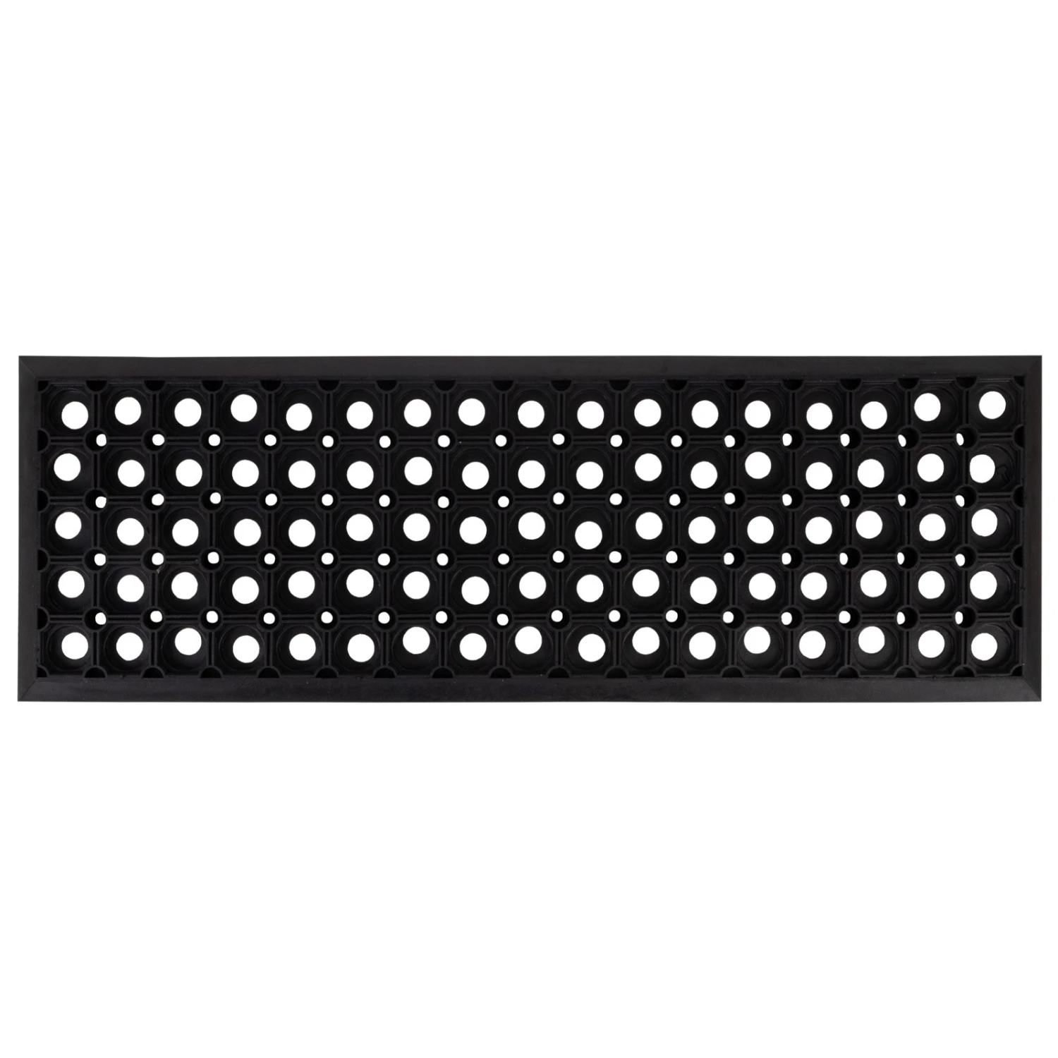 Gummi-Stufenmatte Octo Step | Aus Robustem Ringgummi | 25 X 75 Cm 4 Gummi-Stufenmatte Octo Step | Aus Robustem Ringgummi | 25 X 75 Cm – Bild 2