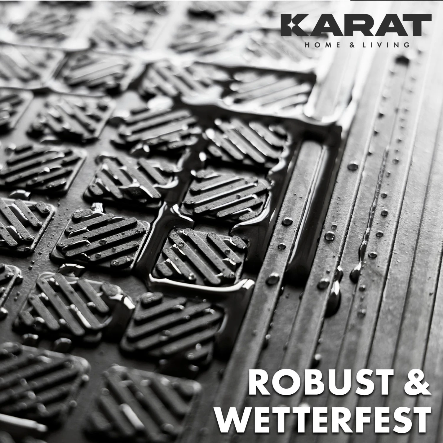 Gummi-Stufenmatten Für Außen | Diamond | 25 X 65 Cm 3 Gummi-Stufenmatten Für Außen | Diamond | 25 X 65 Cm