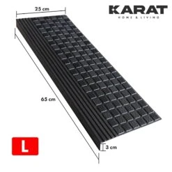 Gummi-Stufenmatten Für Außen | Diamond | 25 X 65 Cm 26 Gummi-Stufenmatten Für Außen | Diamond | 25 X 65 Cm -Floordirekt GummistufenmatteDiamond 3