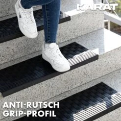 Gummi-Stufenmatten Für Außen | Diamond | 25 X 65 Cm 32 Gummi-Stufenmatten Für Außen | Diamond | 25 X 65 Cm -Floordirekt GummistufenmatteDiamond 6