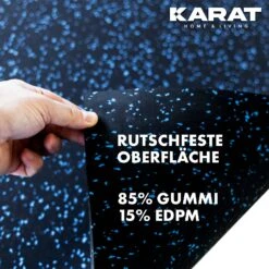 Gymnastikmatte Auf Maß | Bodenschutzmatte Für Fitnessgeräte | Schall- Und Stoßdämpfende Multifunktionsmatte In Vielen Farben -Floordirekt GymnastikmattefuerTrainingsgeraete 6
