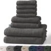 Handtuch-Set Bay | 8-teiliges Set Handtücher Aus 100% Baumwolle | 2 X Badetuch, 2 X Handtuch Und 4 X Seiftuch 1 Handtuch-Set Bay | 8-teiliges Set Handtücher Aus 100% Baumwolle | 2 X Badetuch, 2 X Handtuch Und 4 X Seiftuch -Floordirekt HandtuchBayvieleGroessenundFarbe 1 0480d4e4 ff89 467a 912c 33954ef2ef52