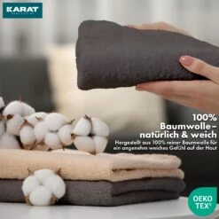 Handtuch-Set Bay | 8-teiliges Set Handtücher Aus 100% Baumwolle | 2 X Badetuch, 2 X Handtuch Und 4 X Seiftuch 25 Handtuch-Set Bay | 8-teiliges Set Handtücher Aus 100% Baumwolle | 2 X Badetuch, 2 X Handtuch Und 4 X Seiftuch -Floordirekt HandtuchBayvieleGroessenundFarbe 4 96e333d3 2b6e 48ed 9ed0 a4a4ffabf8e9