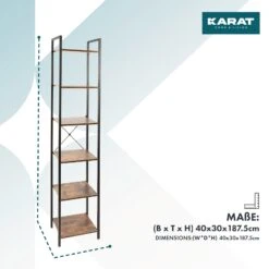 Regal Boston | Standregal | Vielseitig Einsetzbar | Mit 6 Ebenen | Verschiedene Größen 41 Regal Boston | Standregal | Vielseitig Einsetzbar | Mit 6 Ebenen | Verschiedene Größen -Floordirekt HolzregalBoston 2.DimensionsDallas