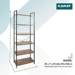 Regal Boston | Standregal | Vielseitig Einsetzbar | Mit 6 Ebenen | Verschiedene Größen 34 Regal Boston | Standregal | Vielseitig Einsetzbar | Mit 6 Ebenen | Verschiedene Größen -Floordirekt HolzregalBoston 2.DimensionsDallascopy