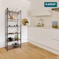 Regal Boston | Standregal | Vielseitig Einsetzbar | Mit 6 Ebenen | Verschiedene Größen 30 Regal Boston | Standregal | Vielseitig Einsetzbar | Mit 6 Ebenen | Verschiedene Größen -Floordirekt HolzregalBoston Artboard3