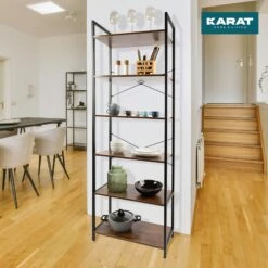 Regal Boston | Standregal | Vielseitig Einsetzbar | Mit 6 Ebenen | Verschiedene Größen 31 Regal Boston | Standregal | Vielseitig Einsetzbar | Mit 6 Ebenen | Verschiedene Größen -Floordirekt HolzregalBoston Artboard6