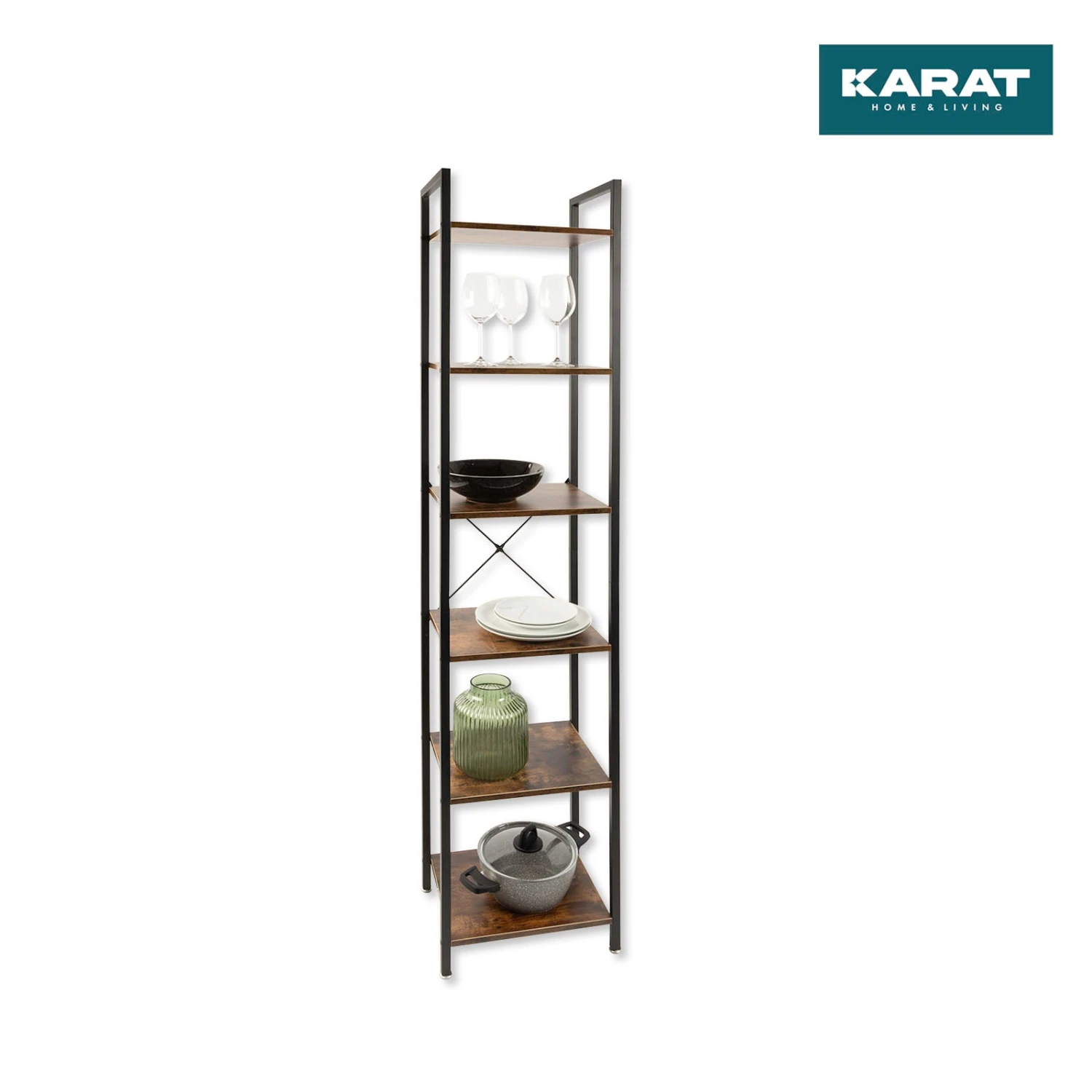 Regal Boston | Standregal | Vielseitig Einsetzbar | Mit 6 Ebenen | Verschiedene Größen 17 Regal Boston | Standregal | Vielseitig Einsetzbar | Mit 6 Ebenen | Verschiedene Größen – Bild 15