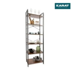 Regal Boston | Standregal | Vielseitig Einsetzbar | Mit 6 Ebenen | Verschiedene Größen 29 Regal Boston | Standregal | Vielseitig Einsetzbar | Mit 6 Ebenen | Verschiedene Größen -Floordirekt HolzregalBoston logo 1.MainimageBoston2