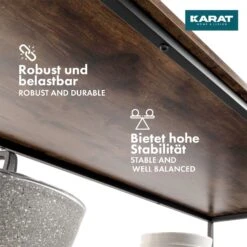 Regal Dallas | Standregal | Vielseitig Einsetzbar | Mit 3 Ebenen | Im Industrie-Stil 13 Regal Dallas | Standregal | Vielseitig Einsetzbar | Mit 3 Ebenen | Im Industrie-Stil -Floordirekt HolzregalDalas 6.robustandbalanced
