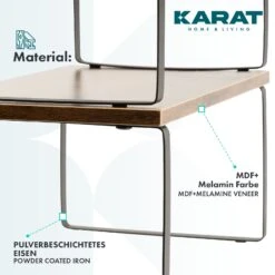 Küchenregal Jamie | Küchenorganizer | 2-teiliges Set | Verschiedene Farben -Floordirekt Jamie 3.Closeup woodmdf bf2dc764 2336 481e 8c66 c3929f329692