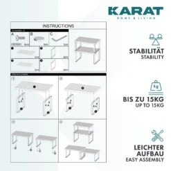 Küchenregal Jamie | Küchenorganizer | 2-teiliges Set | Verschiedene Farben -Floordirekt Jamie 4.Asabmle Jamie d8fda481 dd23 4cd3 ab0b ca715e0482dd