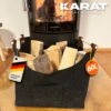 Filztasche Vesta | Kaminholztasche | Einkaufstasche | Faltbar | Verstärkter Griff 2 Filztasche Vesta | Kaminholztasche | Einkaufstasche | Faltbar | Verstärkter Griff -Floordirekt Kaminfilztasche 1.Mainimage