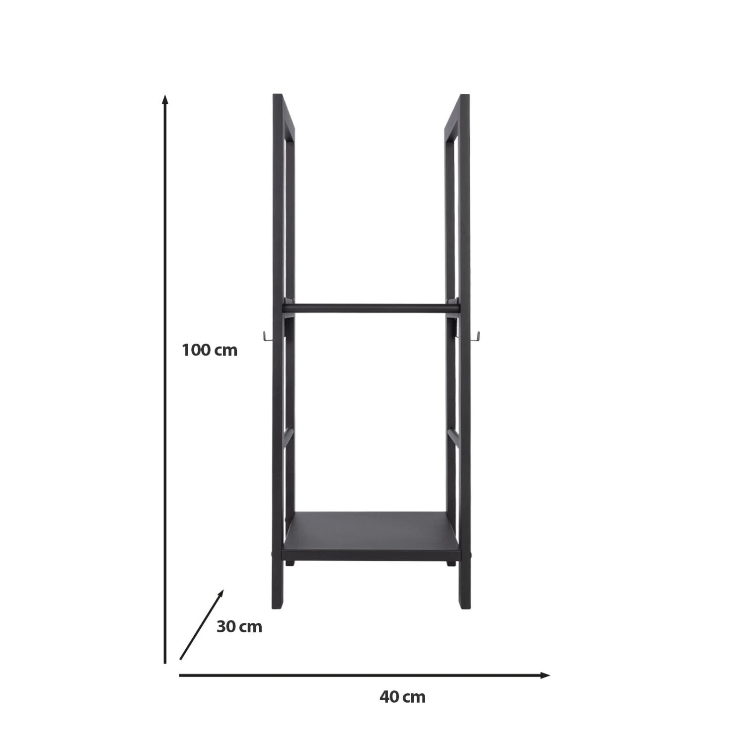 Kaminholzregal | Korfu | 40 X 30 X 100 Cm 5 Kaminholzregal | Korfu | 40 X 30 X 100 Cm – Bild 3