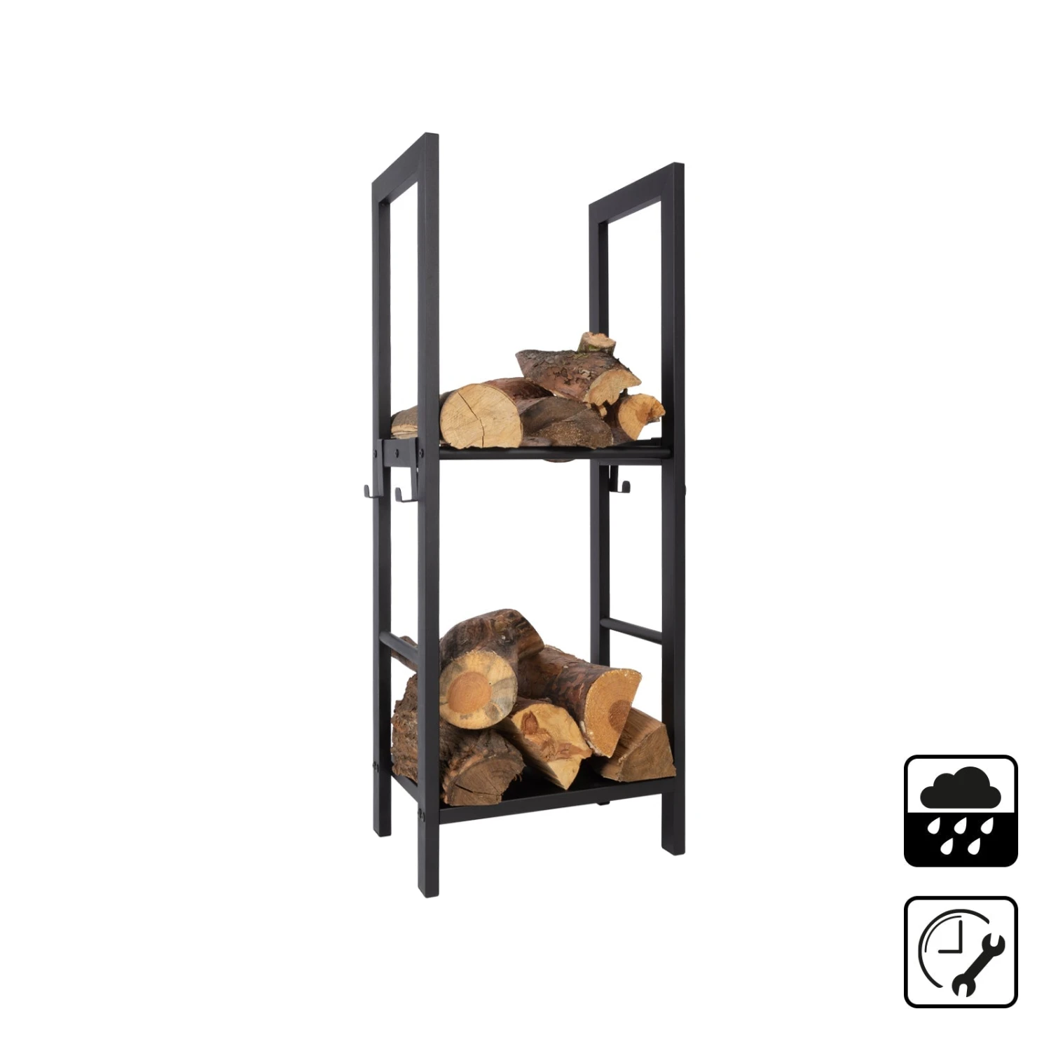 Kaminholzregal | Korfu | 40 X 30 X 100 Cm 4 Kaminholzregal | Korfu | 40 X 30 X 100 Cm – Bild 2