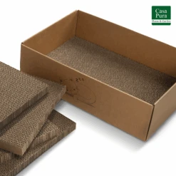 Katzenkratzbox Tiger | Karton Mit 5 Kratzbrettern | Krallenpflege Für Tiere | 43,5 X 29,5 X 14 Cm 10 Katzenkratzbox Tiger | Karton Mit 5 Kratzbrettern | Krallenpflege Für Tiere | 43,5 X 29,5 X 14 Cm -Floordirekt Kratzbrett fuer Katzen Artboard 6