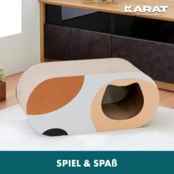 Kratzpappe Für Katzen | Kratzmöbel Aus Qualitäts-Pappe | Kratzbrett In Drei Ausführungen -Floordirekt KratzpappefuerKatzen 19