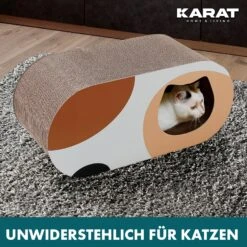 Kratzpappe Für Katzen | Kratzmöbel Aus Qualitäts-Pappe | Kratzbrett In Drei Ausführungen -Floordirekt KratzpappefuerKatzen 20