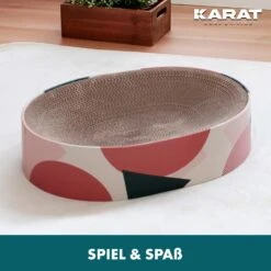 Kratzpappe Für Katzen | Kratzmöbel Aus Qualitäts-Pappe | Kratzbrett In Drei Ausführungen -Floordirekt KratzpappefuerKatzen 5