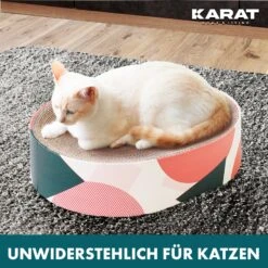 Kratzpappe Für Katzen | Kratzmöbel Aus Qualitäts-Pappe | Kratzbrett In Drei Ausführungen -Floordirekt KratzpappefuerKatzen 6
