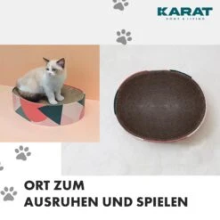 Kratzpappe Für Katzen | Kratzmöbel Aus Qualitäts-Pappe | Kratzbrett In Drei Ausführungen -Floordirekt KratzpappefuerKatzen 7