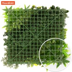 Pflanzenwand | Multielements | Vielseitige Und Pflegeleichte Grünoase Für Ihre Raumgestaltung | 50 X 50 Cm 13 Pflanzenwand | Multielements | Vielseitige Und Pflegeleichte Grünoase Für Ihre Raumgestaltung | 50 X 50 Cm -Floordirekt KunstPflanzen 5.Multielement