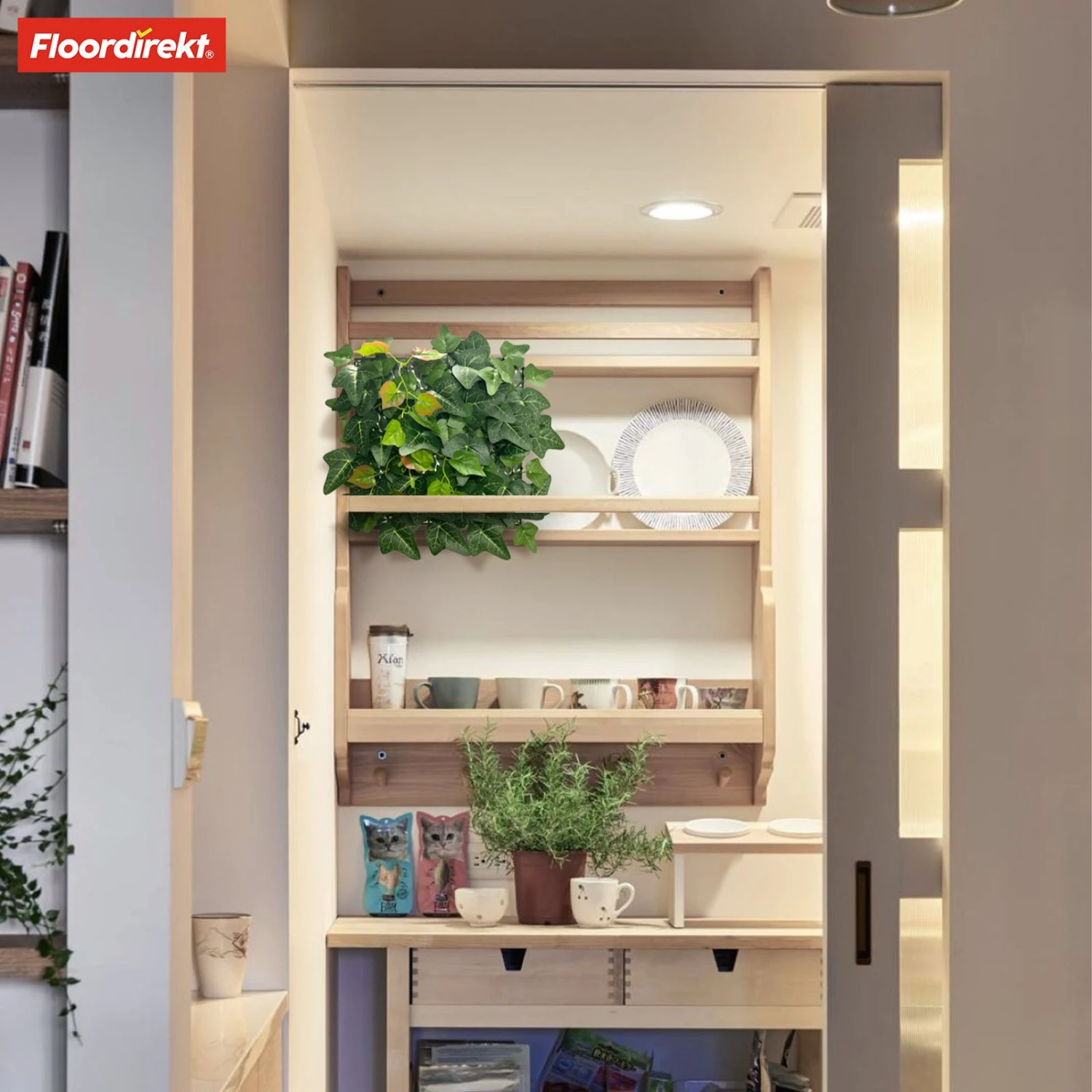 Pflanzenwand | Ivy | Langlebige Kunstpflanze Mit Efeu-Blättern Für Moderne Raumgestaltung | 33 X 33 Cm 8 Pflanzenwand | Ivy | Langlebige Kunstpflanze Mit Efeu-Blättern Für Moderne Raumgestaltung | 33 X 33 Cm – Bild 6