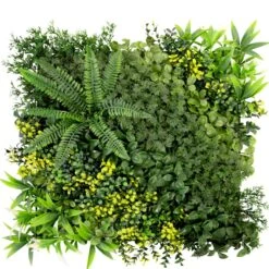 Pflanzenwand | Multielements | Vielseitige Und Pflegeleichte Grünoase Für Ihre Raumgestaltung | 50 X 50 Cm