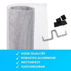 Lichtschachtabdeckung | Schutzgitter Für Kellerschächte | Zuschneidbar | 120 X 60 Cm 13 Lichtschachtabdeckung | Schutzgitter Für Kellerschächte | Zuschneidbar | 120 X 60 Cm -Floordirekt Lichtschachtgitter GutterMesh Schachtgitter Alu 05