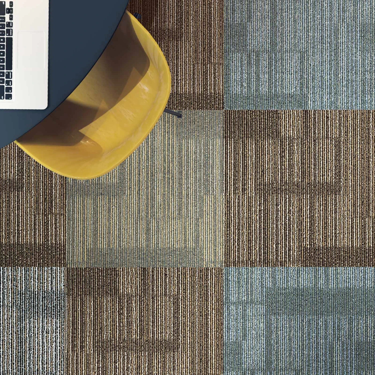 Teppichfliesen Linz | Gemustert | Selbstliegend | 50 X 50 Cm 3 Teppichfliesen Linz | Gemustert | Selbstliegend | 50 X 50 Cm