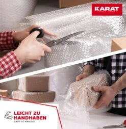 Luftpolsterfolie Paul | Polsterfolie Auf Der Rolle | Verpackungsmaterial | Verschiedene Breiten Und Längen 13 Luftpolsterfolie Paul | Polsterfolie Auf Der Rolle | Verpackungsmaterial | Verschiedene Breiten Und Längen -Floordirekt Lufterpolsterfolie doublelayer 6.handling