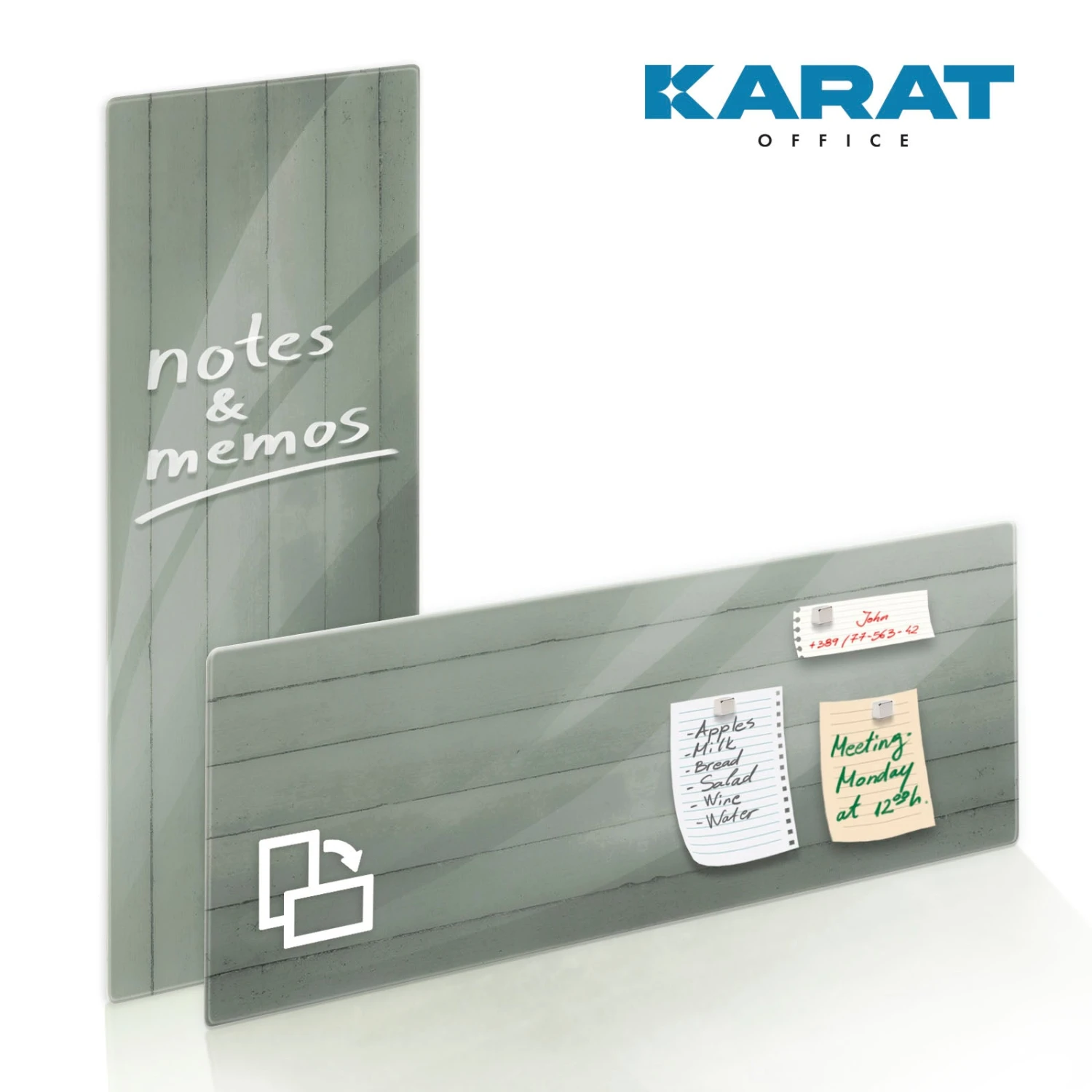 Design-Glas-Memoboard | Wood | Holzoptik | Mit Magneten & Montagematerial | Hochglanz-Oberfläche 3 Design-Glas-Memoboard | Wood | Holzoptik | Mit Magneten & Montagematerial | Hochglanz-Oberfläche