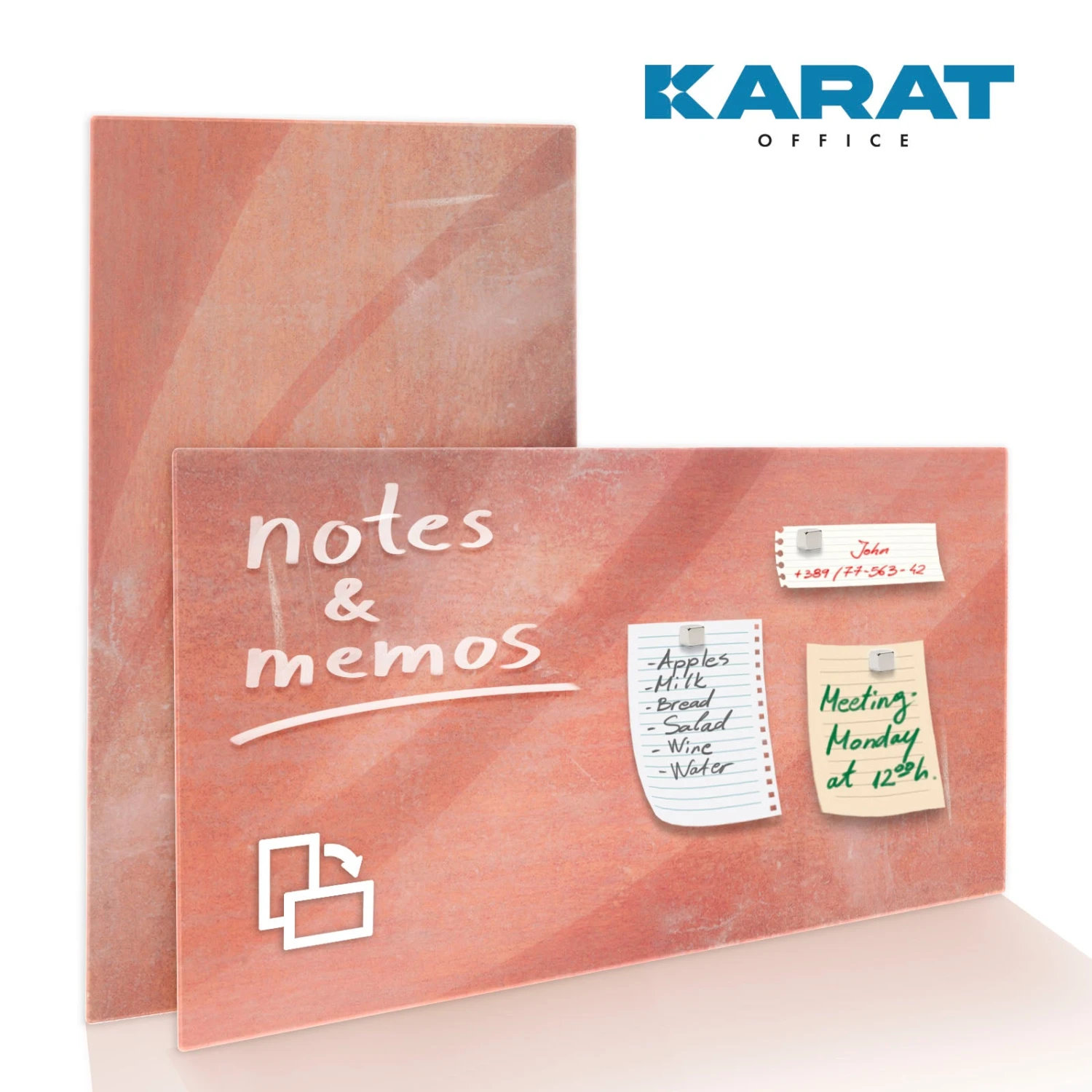 Design-Glas-Memoboard | Brush | Mit Magneten & Montagematerial | Hochglanz-Oberfläche 13 Design-Glas-Memoboard | Brush | Mit Magneten & Montagematerial | Hochglanz-Oberfläche – Bild 11