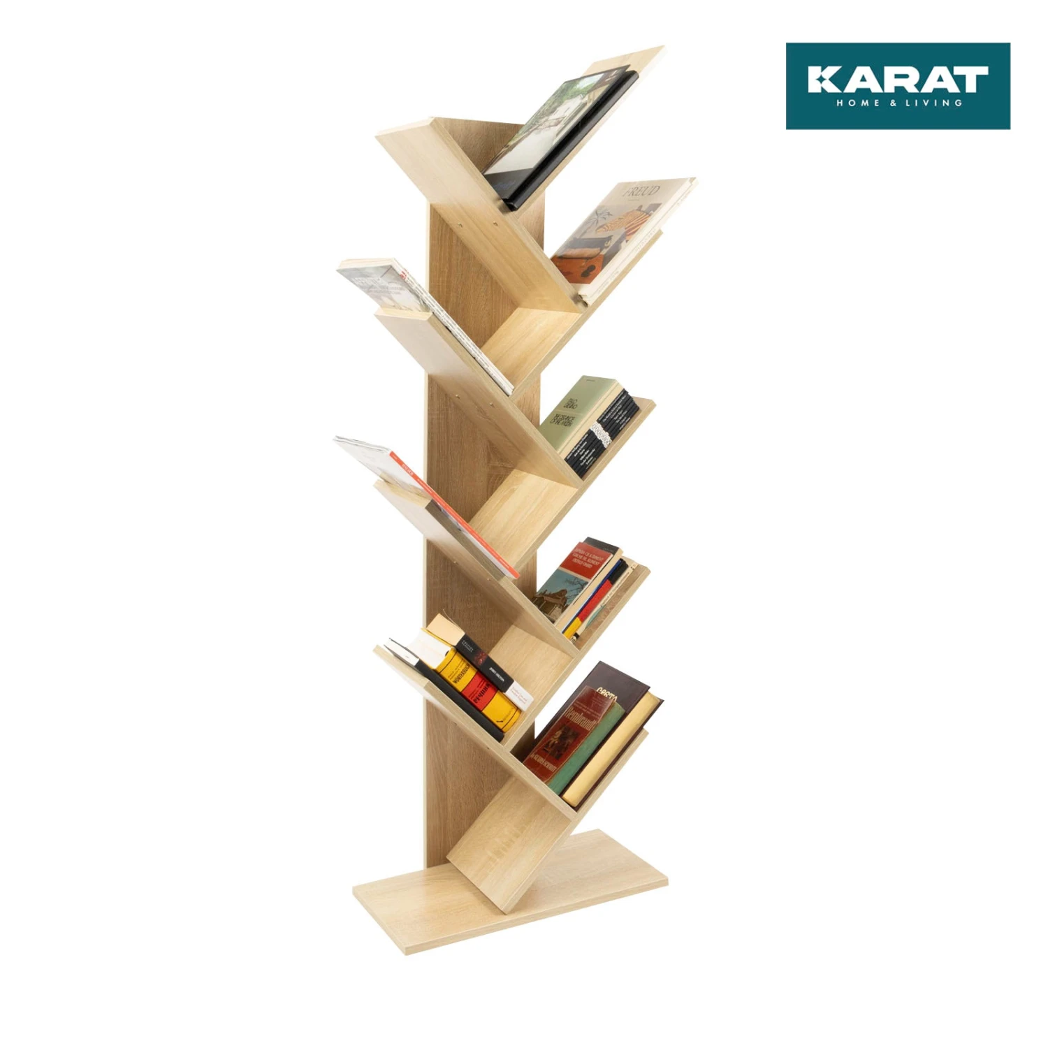 Bücherregal Alexandria | Standregal | Mit 8 Fächern | Verschiedene Farben 11 Bücherregal Alexandria | Standregal | Mit 8 Fächern | Verschiedene Farben – Bild 9