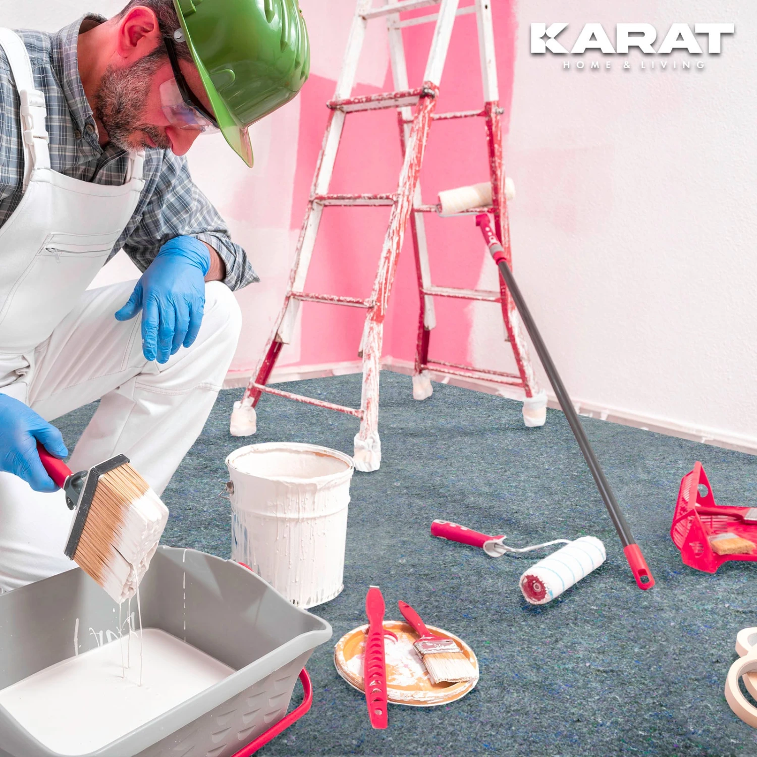 Malervlies | 180g/m² | Top Qualität | Hochwertiger Schutzvlies Für Malerarbeiten 10 Malervlies | 180g/m² | Top Qualität | Hochwertiger Schutzvlies Für Malerarbeiten – Bild 8