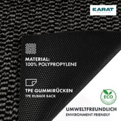 Schmutzfangmatte Melange | Türvorleger Für Innen Und Außen | Pflegeleicht | Rutschhemmend 27 Schmutzfangmatte Melange | Türvorleger Für Innen Und Außen | Pflegeleicht | Rutschhemmend -Floordirekt Melangedoormat mainboard3.MaterialGrayMelange