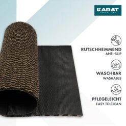 Schmutzfangmatte Melange | Türvorleger Für Innen Und Außen | Pflegeleicht | Rutschhemmend 40 Schmutzfangmatte Melange | Türvorleger Für Innen Und Außen | Pflegeleicht | Rutschhemmend -Floordirekt Melangedoormat mainboard4.DetailsBrownMelange