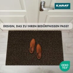 Schmutzfangmatte Melange | Türvorleger Für Innen Und Außen | Pflegeleicht | Rutschhemmend 38 Schmutzfangmatte Melange | Türvorleger Für Innen Und Außen | Pflegeleicht | Rutschhemmend -Floordirekt Melangedoormat mainboard6.LyfestyleBrownMelange
