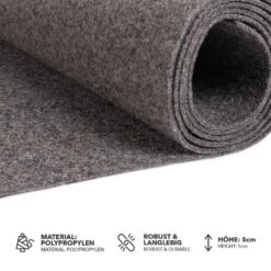 Event- Und Messeteppich Auf Maß | Turbo | Pflegeleichter Gangläufer | Für Messe, Events, Schule & Büro 25 Event- Und Messeteppich Auf Maß | Turbo | Pflegeleichter Gangläufer | Für Messe, Events, Schule & Büro -Floordirekt Messeteppich Turbo 1046Pepple kieselgrau 02