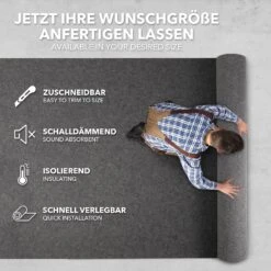 Event- Und Messeteppich Auf Maß | Turbo | Pflegeleichter Gangläufer | Für Messe, Events, Schule & Büro 34 Event- Und Messeteppich Auf Maß | Turbo | Pflegeleichter Gangläufer | Für Messe, Events, Schule & Büro -Floordirekt Messeteppich Turbo 2071Iron Grau 04