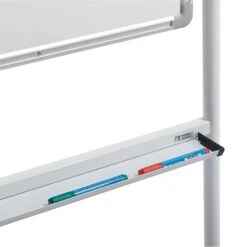 Whiteboard Speziallackiert | Mobil & Drehbar | Freistehend 13 Whiteboard Speziallackiert | Mobil & Drehbar | Freistehend -Floordirekt Mobiles Whitebord 03
