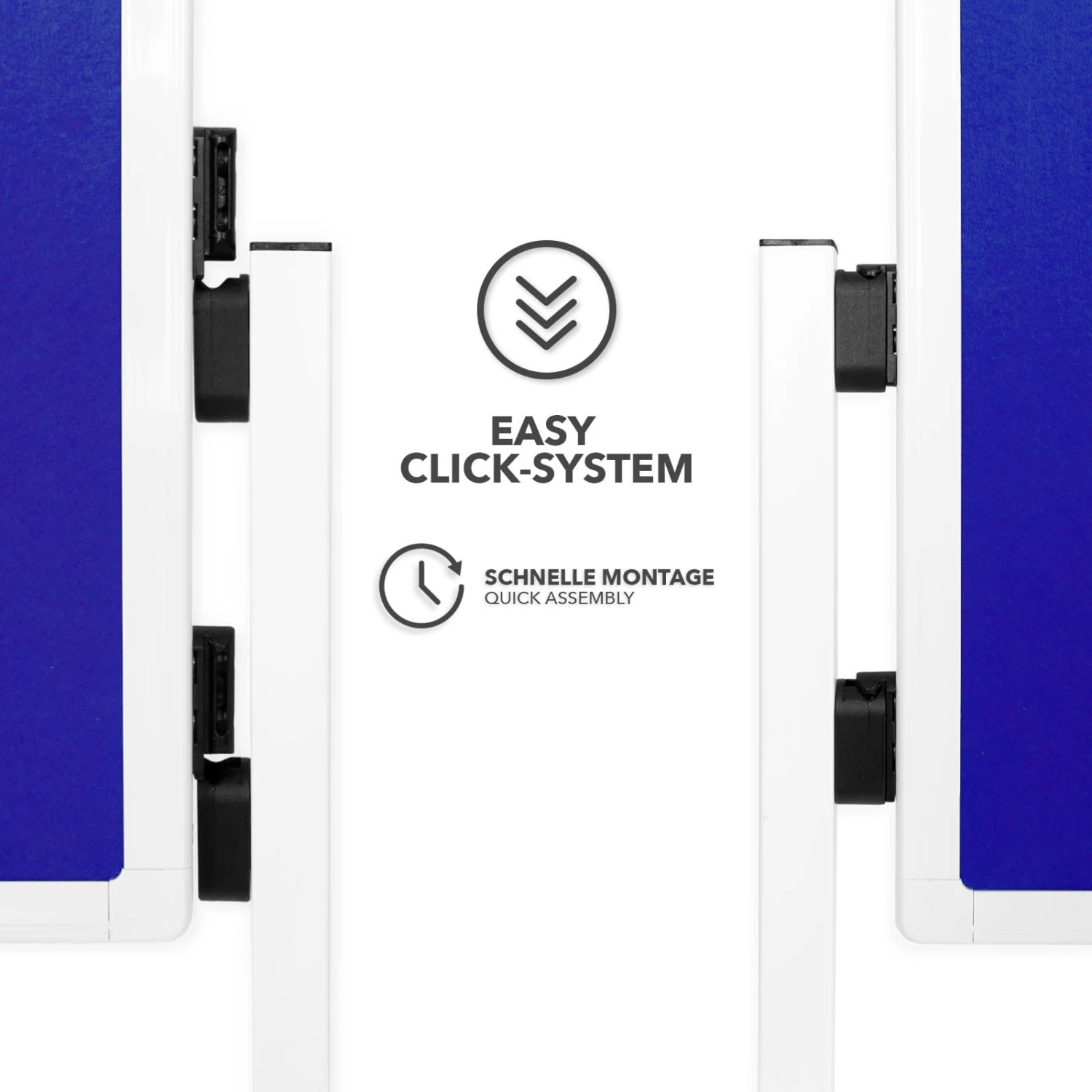 Filz-Moderationstafeln | Einteilig | Mit Rollen | 150x120 Cm 11 Filz-Moderationstafeln | Einteilig | Mit Rollen | 150x120 Cm – Bild 9