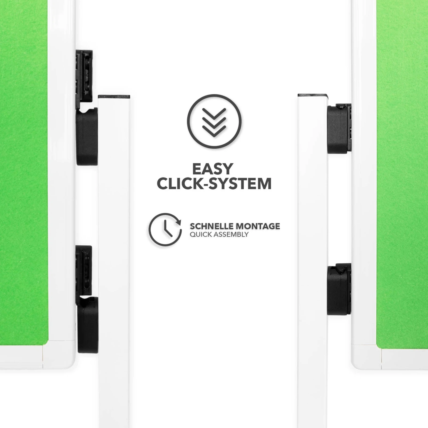 Filz-Moderationstafeln | Einteilig | Mit Rollen | 150x120 Cm 15 Filz-Moderationstafeln | Einteilig | Mit Rollen | 150x120 Cm – Bild 13