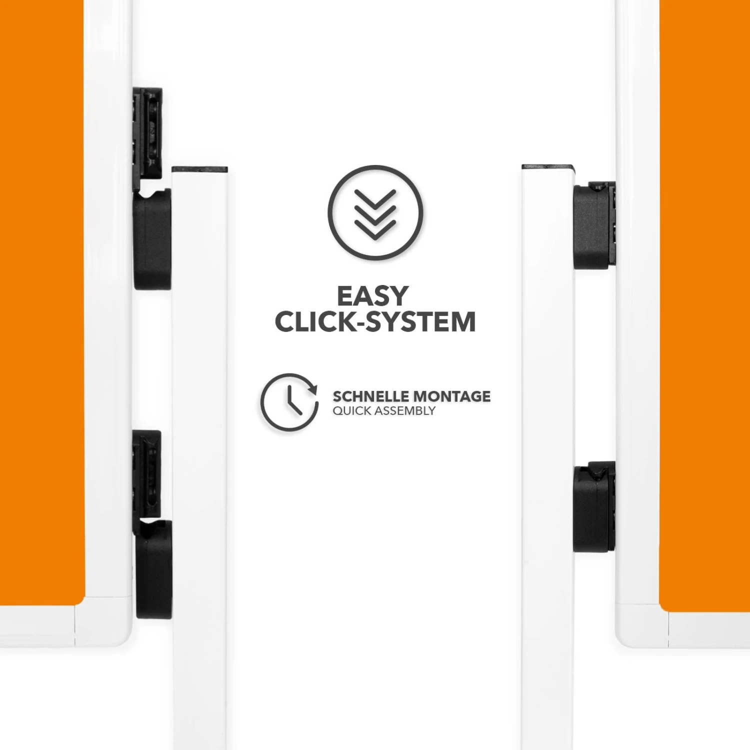 Filz-Moderationstafeln | Einteilig | Mit Rollen | 150x120 Cm 20 Filz-Moderationstafeln | Einteilig | Mit Rollen | 150x120 Cm – Bild 18